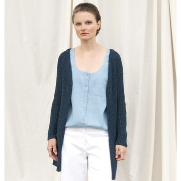 Shibui Knits Mix No. 25 Cardigan Knitting Pattern