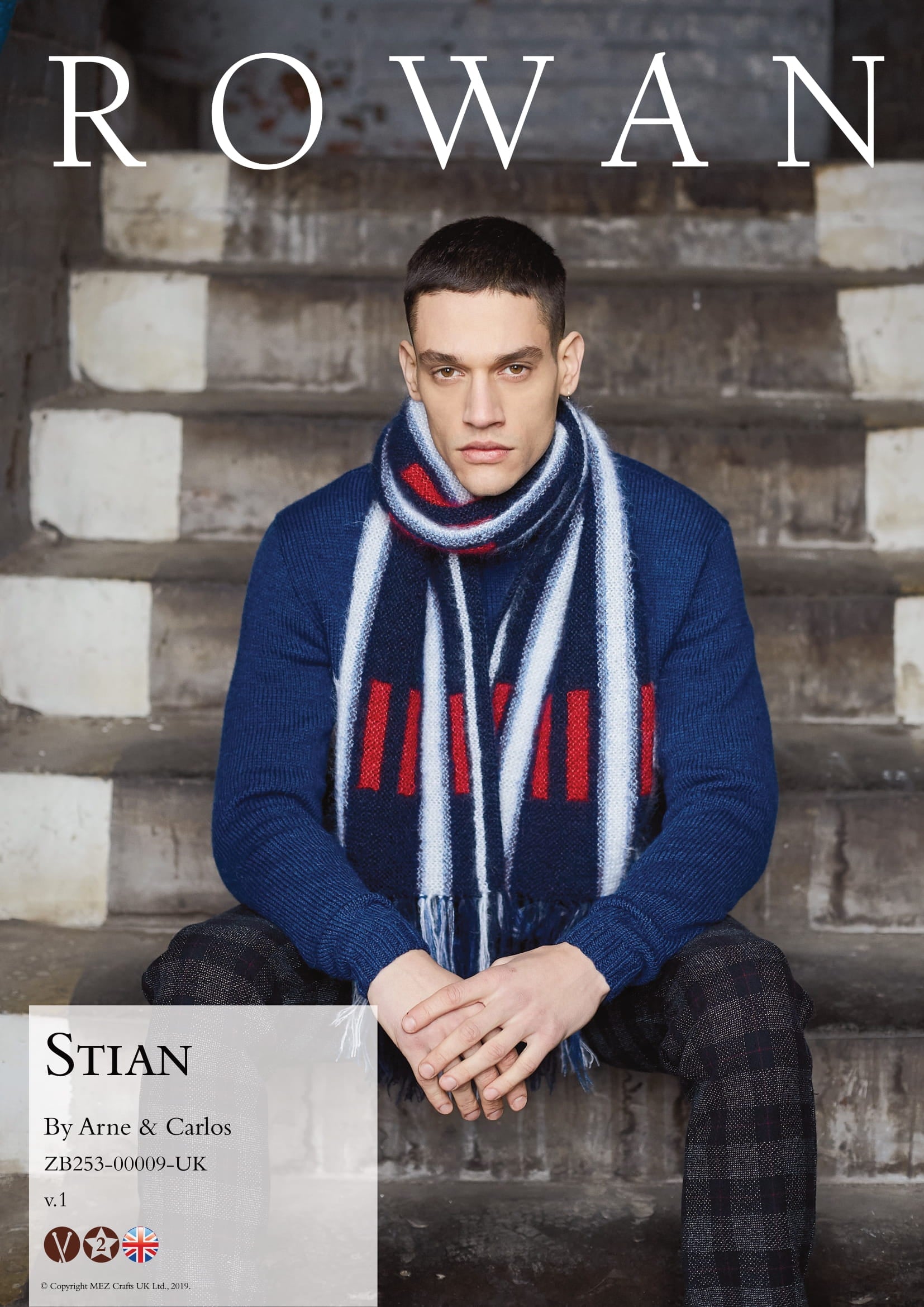 Rowan Stian Scarf Knitting Pattern