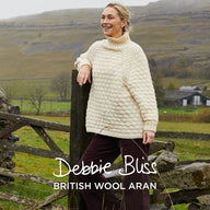 Debbie Bliss Diamond Patterned Sweater Knitting Pattern