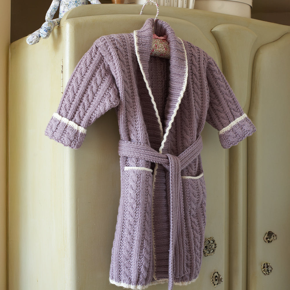 Debbie Bliss My First Dressing Gown Knitting Pattern