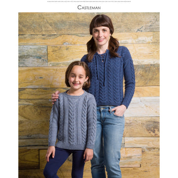 Classic Elite Yarns Castleman Jumper Knitting Pattern