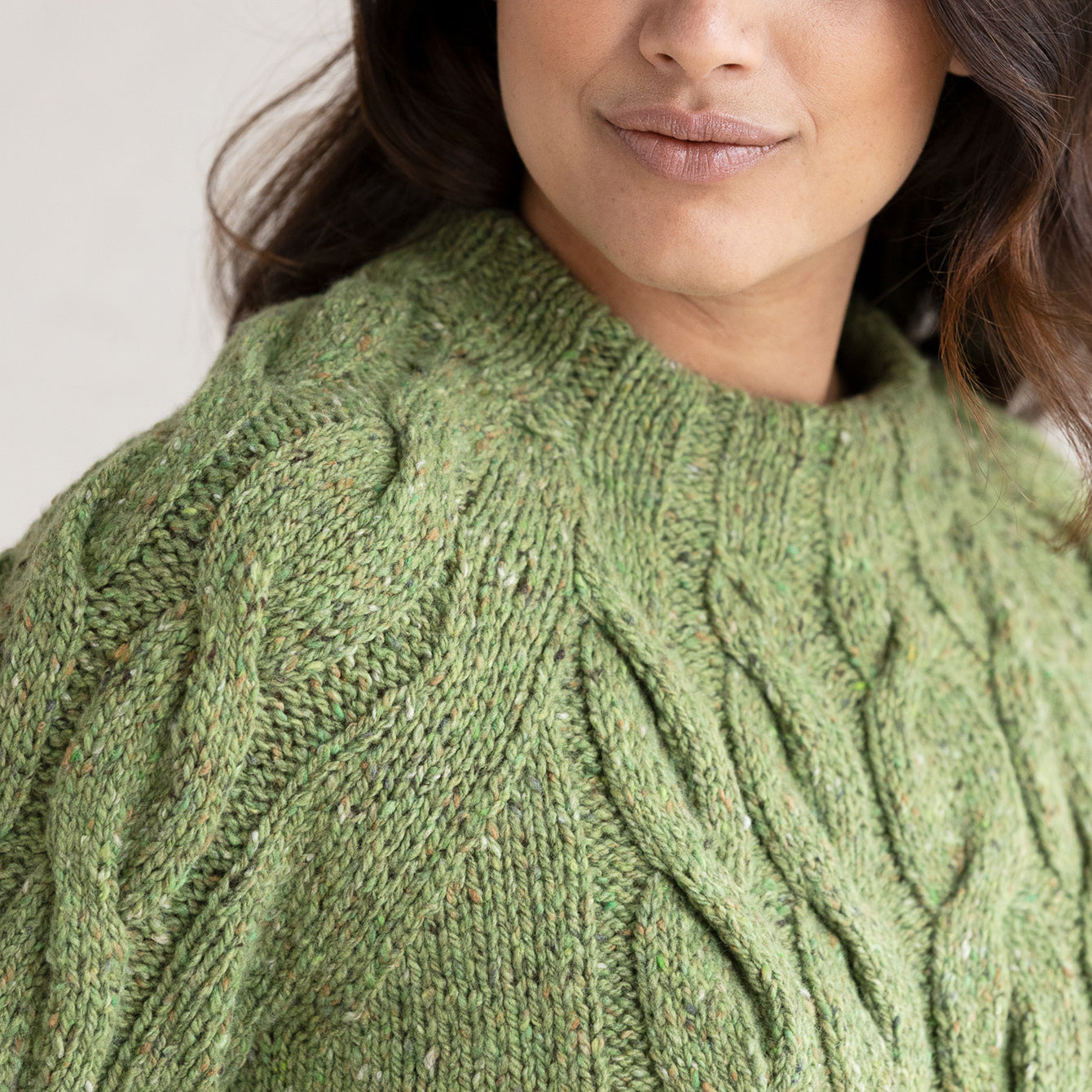 String Willow Pullover Scarf Knitting Pattern