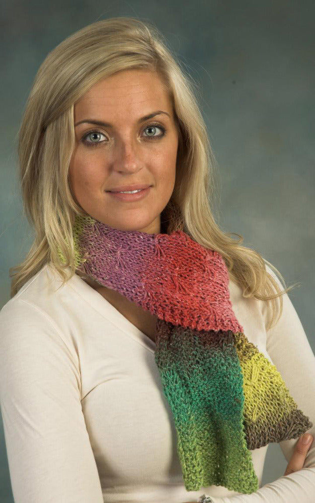 Scarf J Knitting Pattern