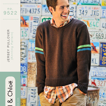 Jersey Pullover Jumper Knitting Pattern