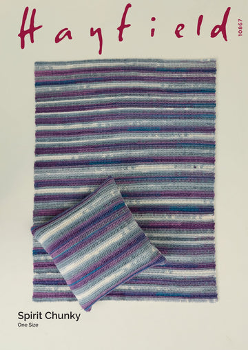 Crochet Blanket Set Pattern
