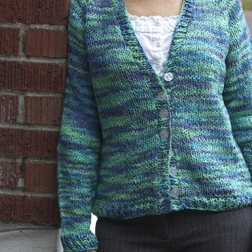 Fundamental Top-Down Women's Cardigan