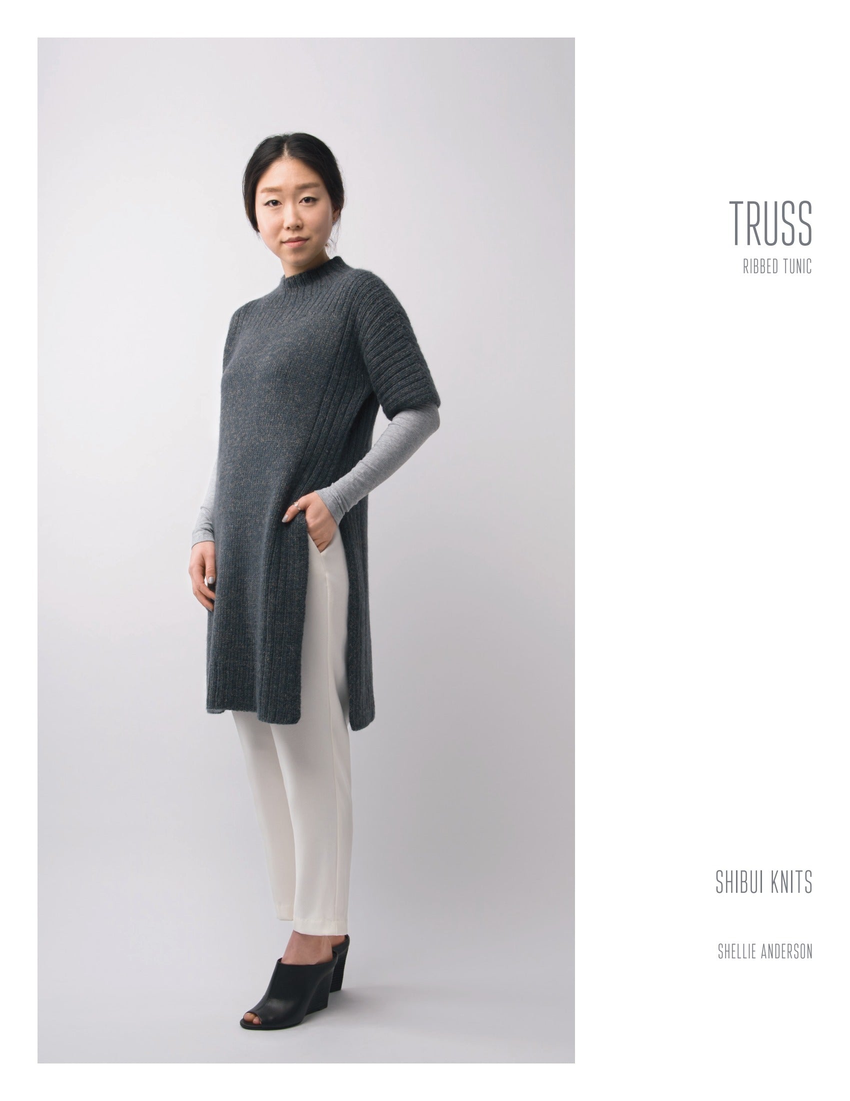 Shibui Knits Truss Jumper Knitting Pattern