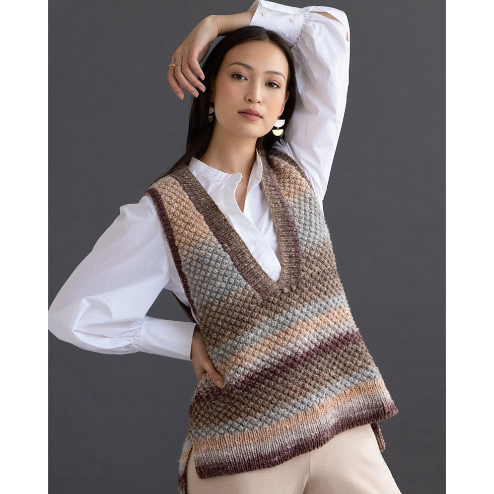 Noro Bartlette Waistcoat Knitting Pattern
