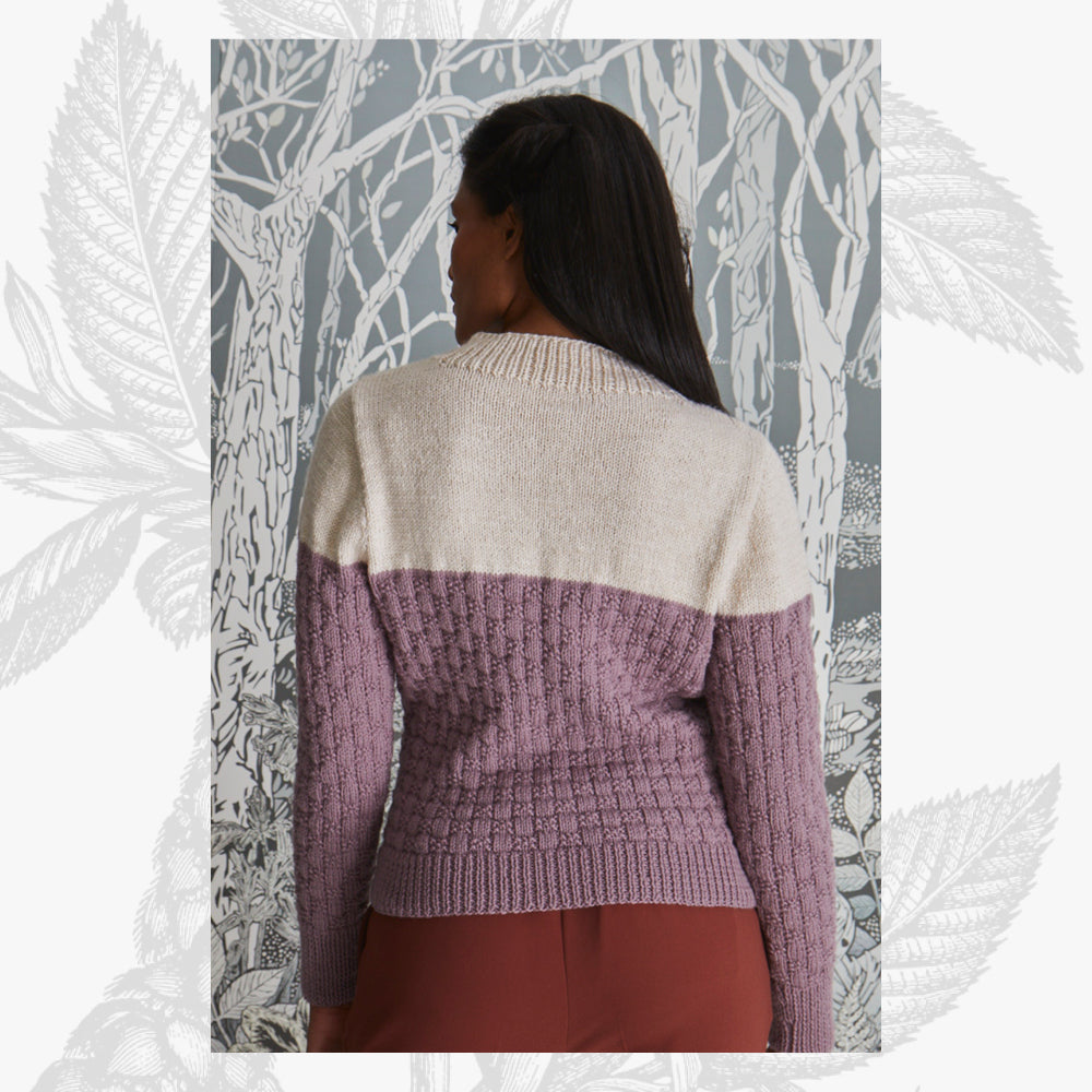 Willow & Lark Rosie Fitted Roll Neck Knitting Pattern
