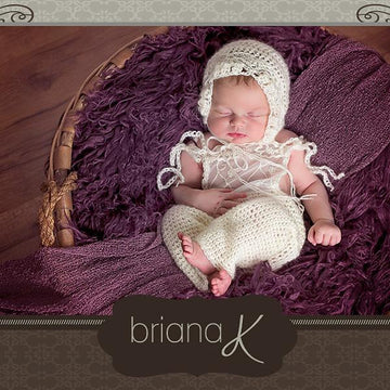 Lace Crochet Overall Set