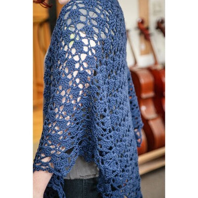 Valley Yarns 40th Anniversary Cousteau Shawl Crochet Pattern