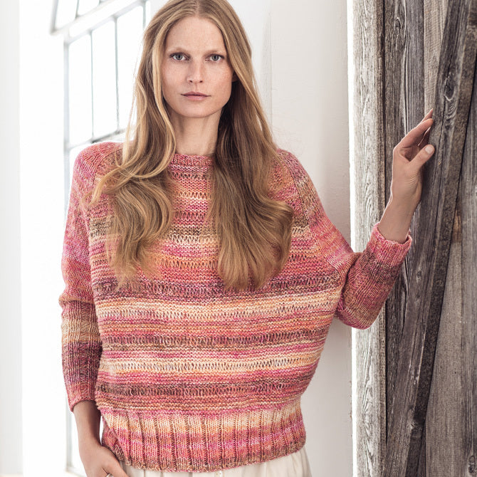 Lana Grossa 16 Pullover Jumper Knitting Pattern