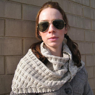 Integral Shawlette and Shawl