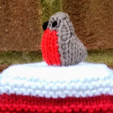 Winter Post Box & Robin - Chocolate Orange Cover