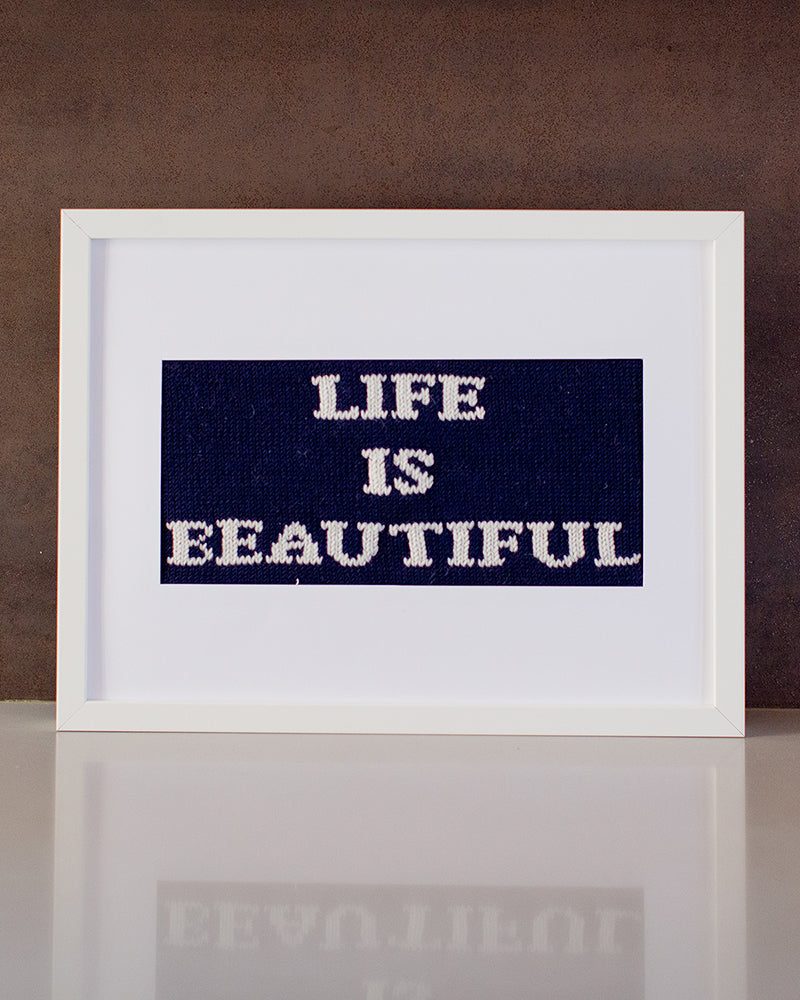 MillaMia Life Is Sampler Knitting Pattern