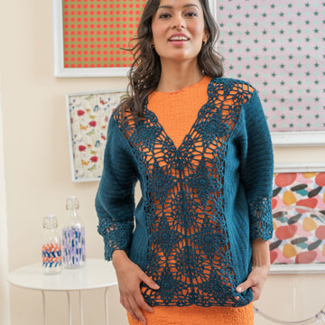 Berroco Outside the Sock Samira Top Crochet Pattern