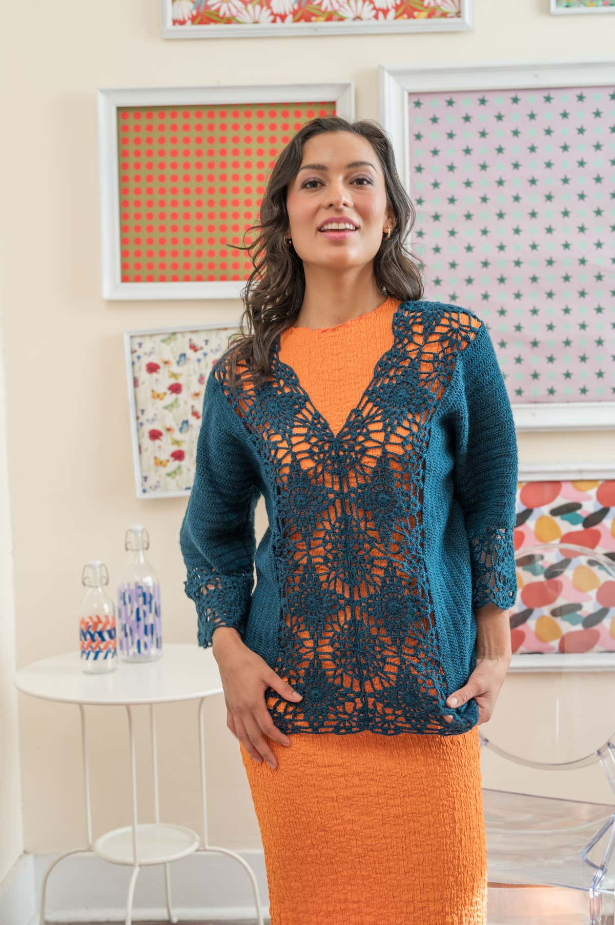 Berroco Outside the Sock Samira Top Crochet Pattern