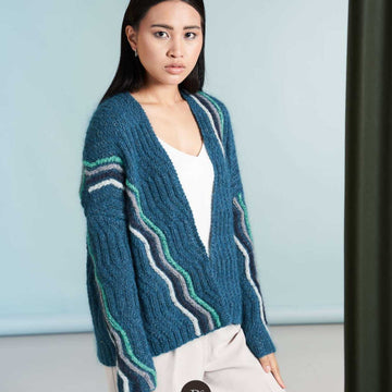 Rowan Lines Cardigan Knitting Pattern