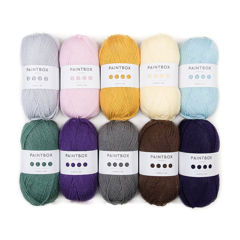 Paintbox Yarns Simply DK 10 Ball Color Pack Yarn