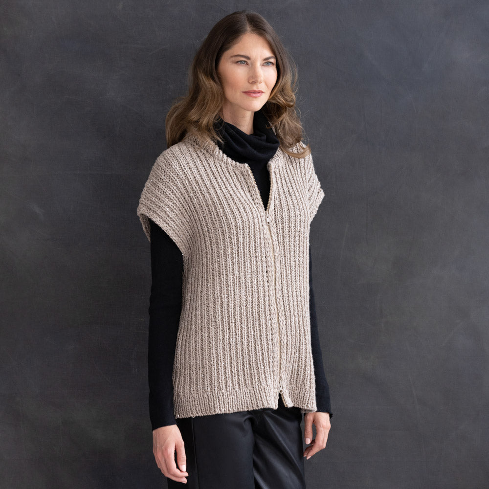 String Kryssi Vest Knitting Pattern