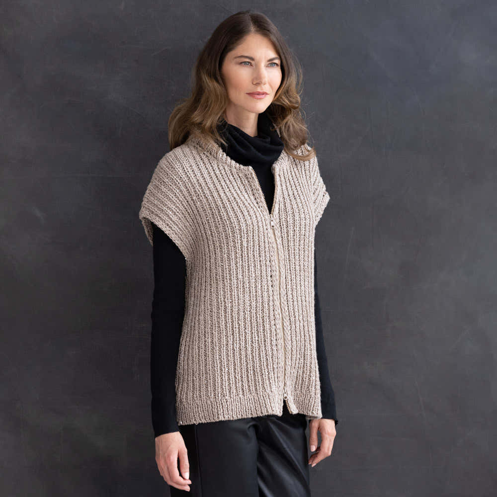 String Kryssi Vest Knitting Pattern