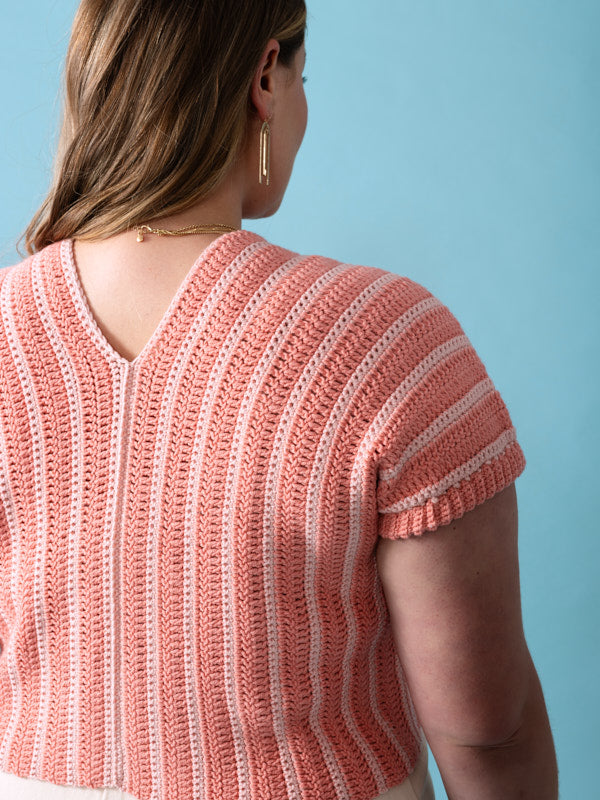 Senna Top in Berroco Cashmello Crochet Pattern