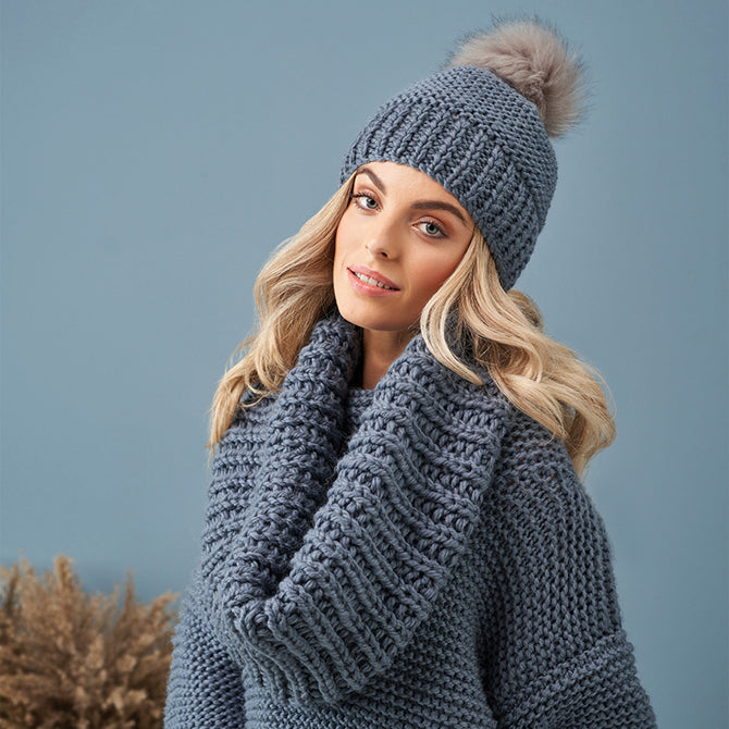 Rowan 08 Beanie Hat Knitting Pattern