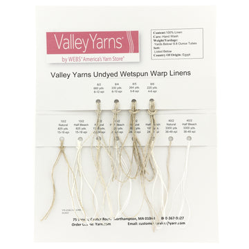 Valley Yarns Color Cards