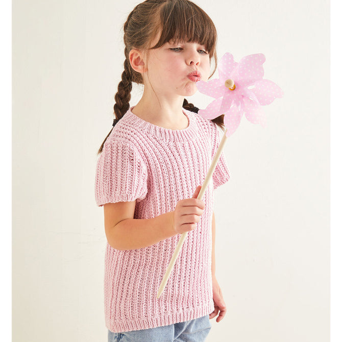 Sirdar Net Tops Jumper Knitting Pattern
