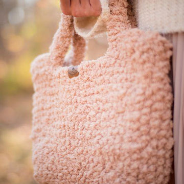 Fuzzy Fleece Bag