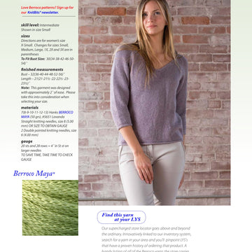 Berroco North Shore Jumper Knitting Pattern