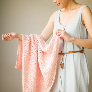 Dainty Shells Baby Blanket