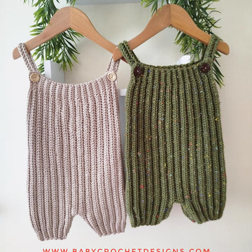 Little Rib Dungarees