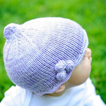 Rosy Scalloped Hat