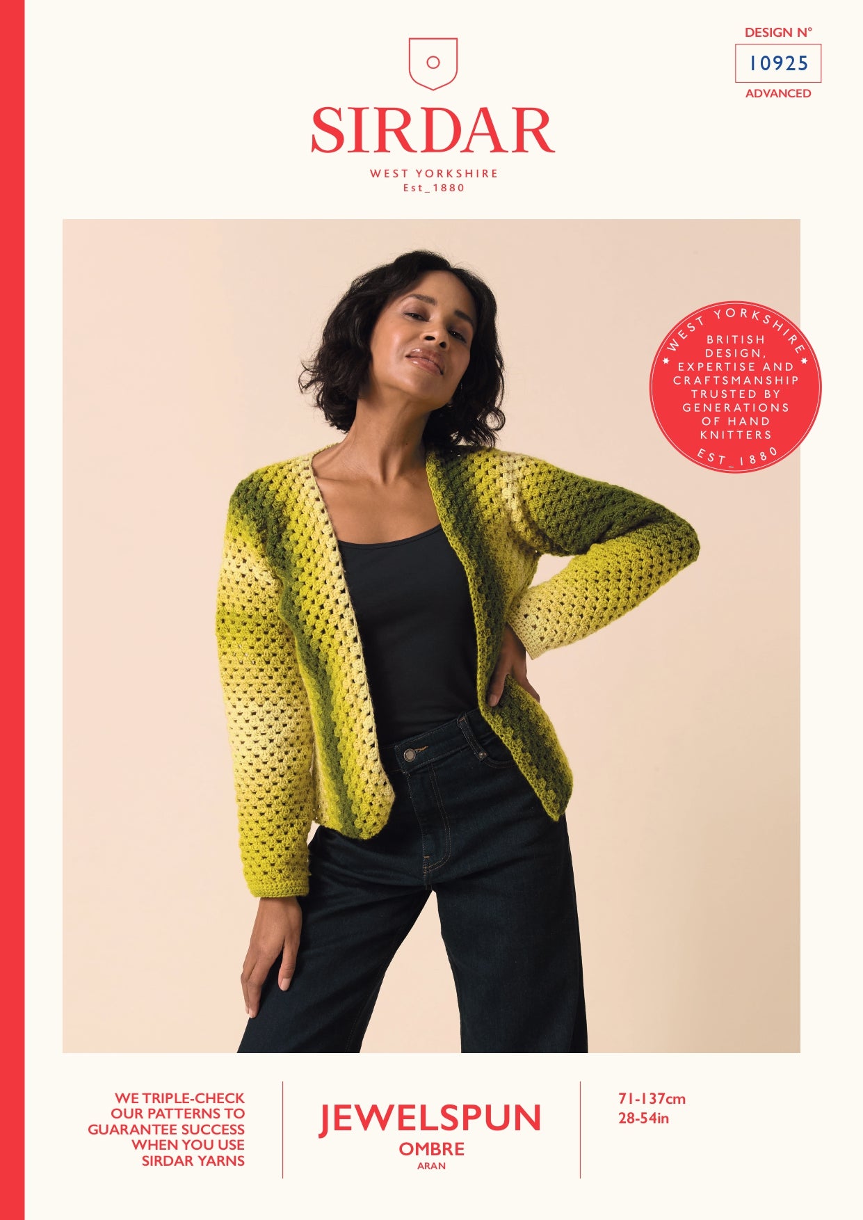 Colour Pulse Crochet Jacket Pattern