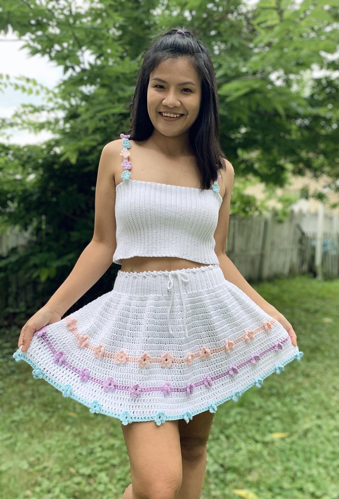 Flower Crop Top