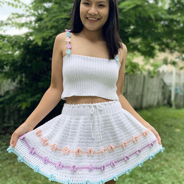 Flower Crop Top