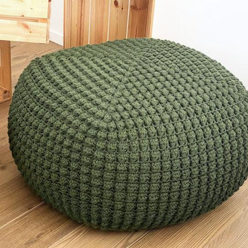 Square Bobbles Pouf