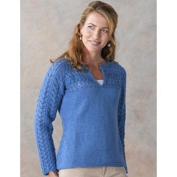 Valley Yarns Thetis Pullover Knitting Pattern