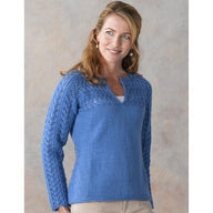 Valley Yarns Thetis Pullover Knitting Pattern