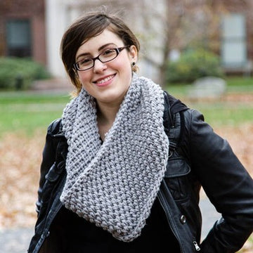 Valley Yarns Waffle Stitch Cowl Knitting Pattern