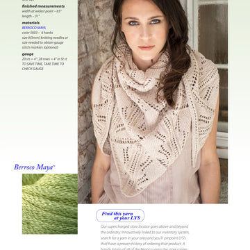 Berroco Chock Wrap Knitting Pattern