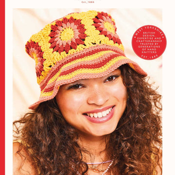Sirdar Backstage Bucket Hat Crochet Pattern