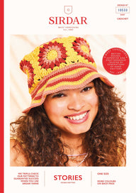 Sirdar Backstage Bucket Hat Crochet Pattern