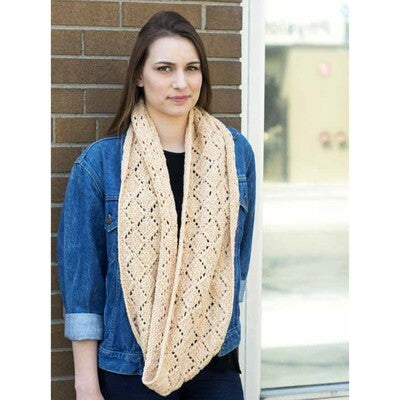 Mirasol 5110 Long Lacey Cowl Knitting Pattern