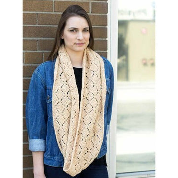 Mirasol 5110 Long Lacey Cowl Knitting Pattern