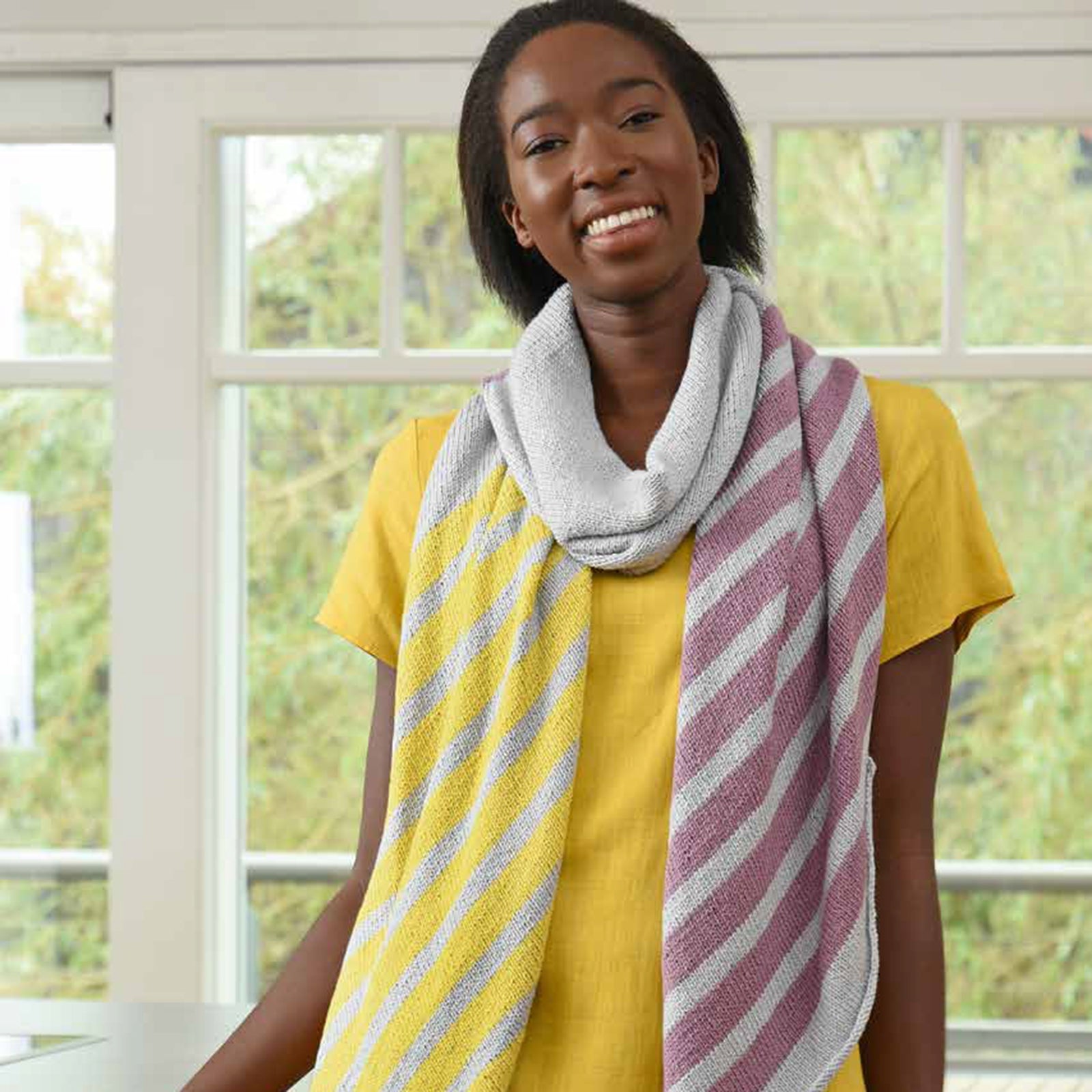 Mirasol Lynn Wrap Knitting Pattern