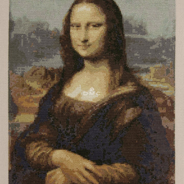DMC Mona Lisa Cross Stitch Kit - 24 × 35.5 cm