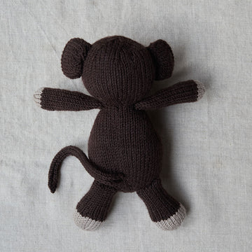 Debbie Bliss Gansey Style Baby Blanket & Monkey Knitting Pattern