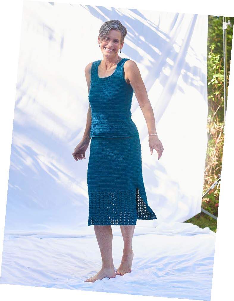 Glimmerglass Top & Skirt Knitting Pattern